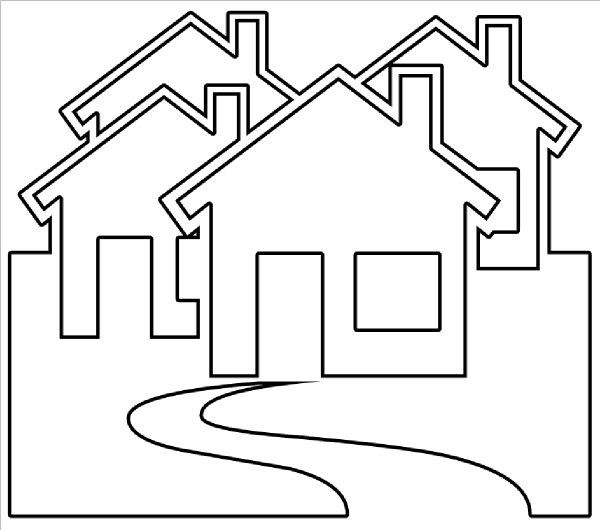 House black and white clip art house outline black and white clipart house outline clip art black house