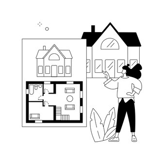 Page house coloring images