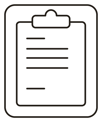 Clipboard coloring page free printable coloring pages