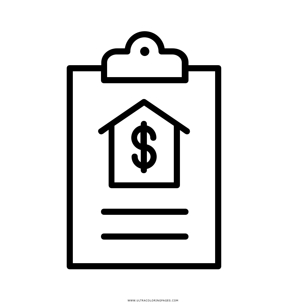 Clipboard coloring page