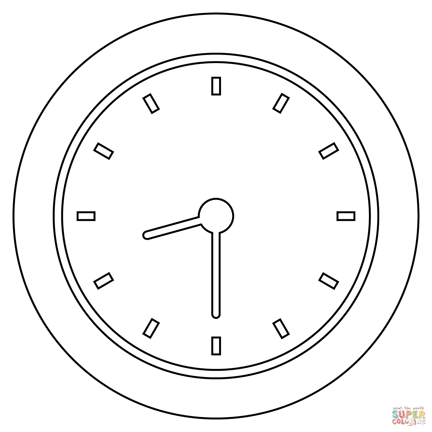 Eight thirty emoji coloring page free printable coloring pages