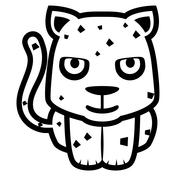 Leopards coloring pages free coloring pages