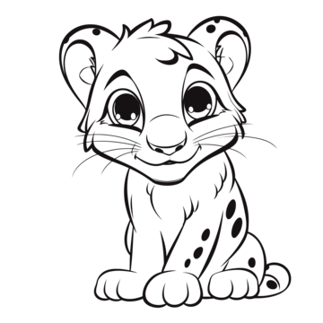 Leopard drawing png transparent images free download vector files