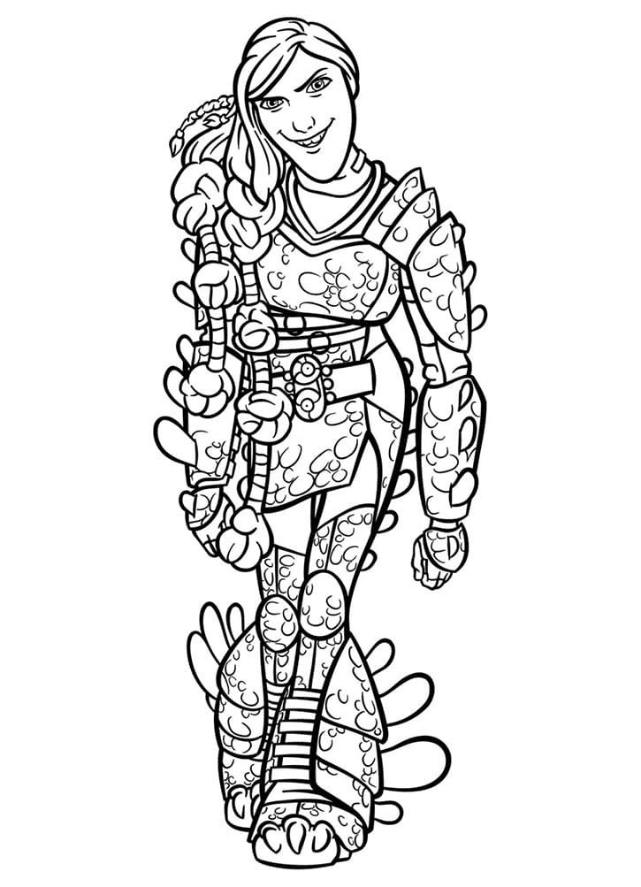 Cloudjumper dragon coloring page