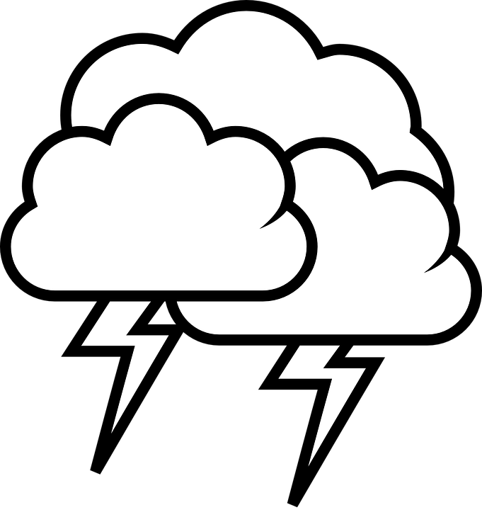 Download thunderstorm cloud rain royalty