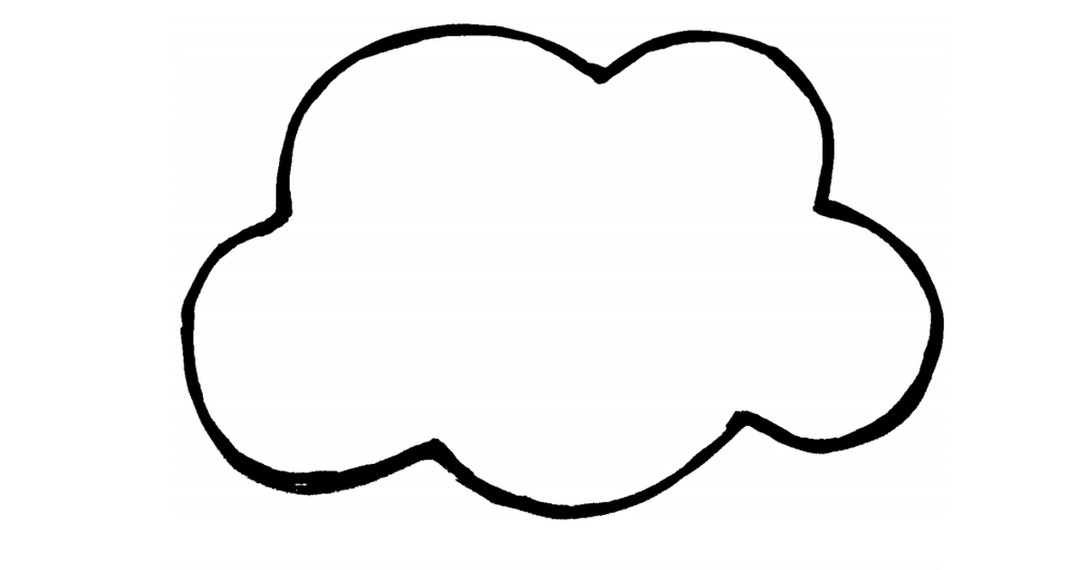Cloud templatespdf baby coloring pages coloring pages angel coloring pages