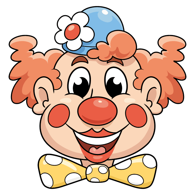 Clown face png transparent images