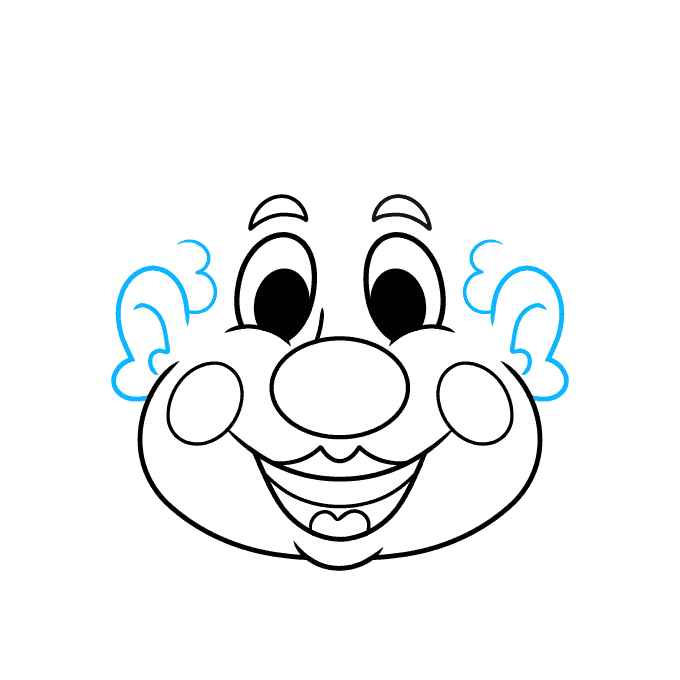 Clown face png transparent images
