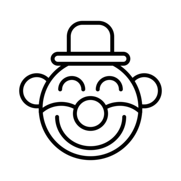 Clown drawing png transparent images free download vector files