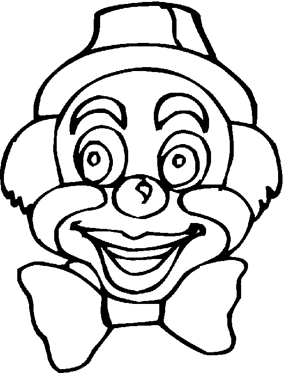 Coloring page clown characters â printable coloring pages