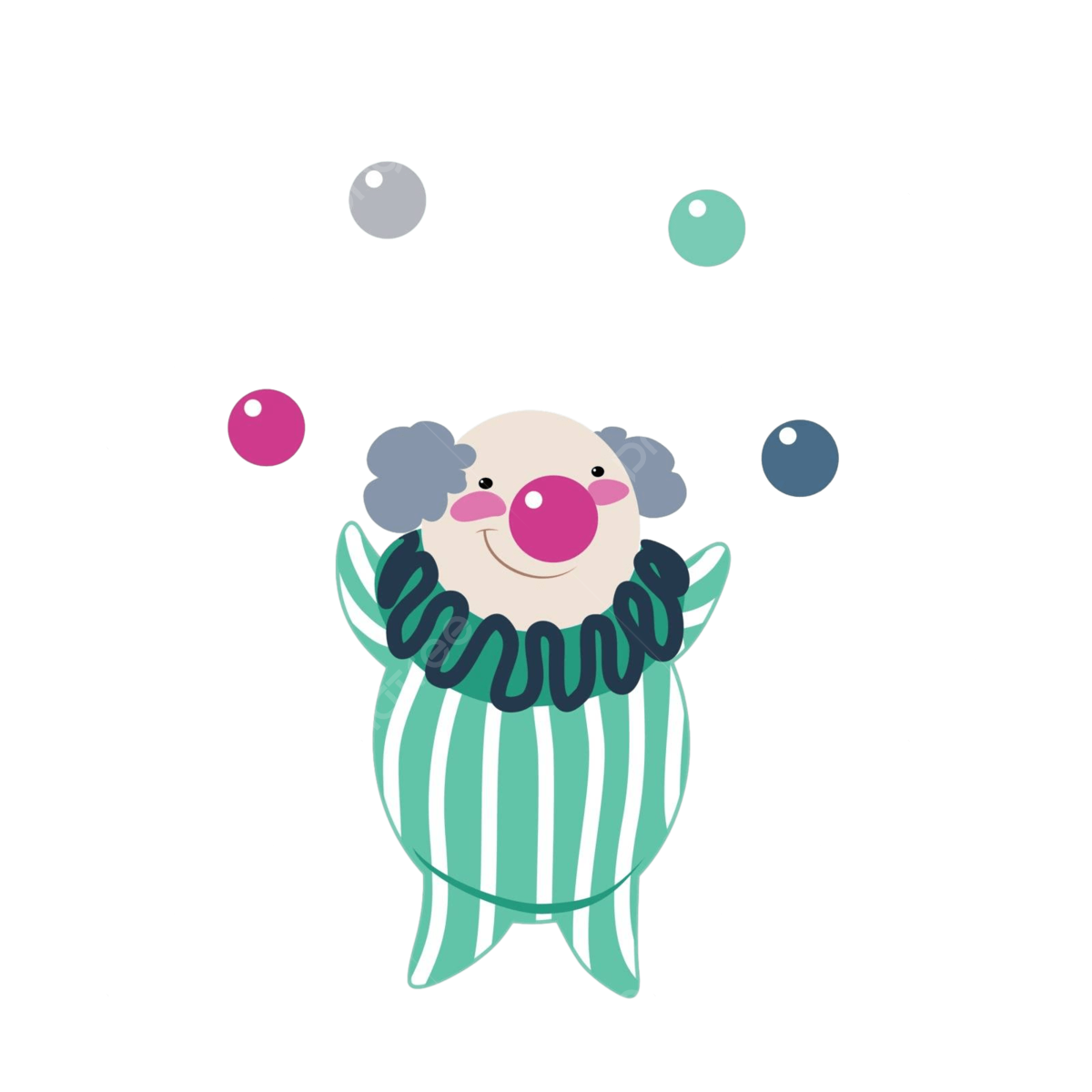 Cartoon funny clown png transparent images free download vector files