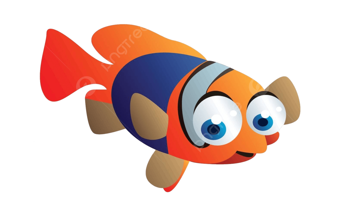 Cute fish cartoon life exotic cheerful vector life exotic cheerful png and vector with transparent background for free download