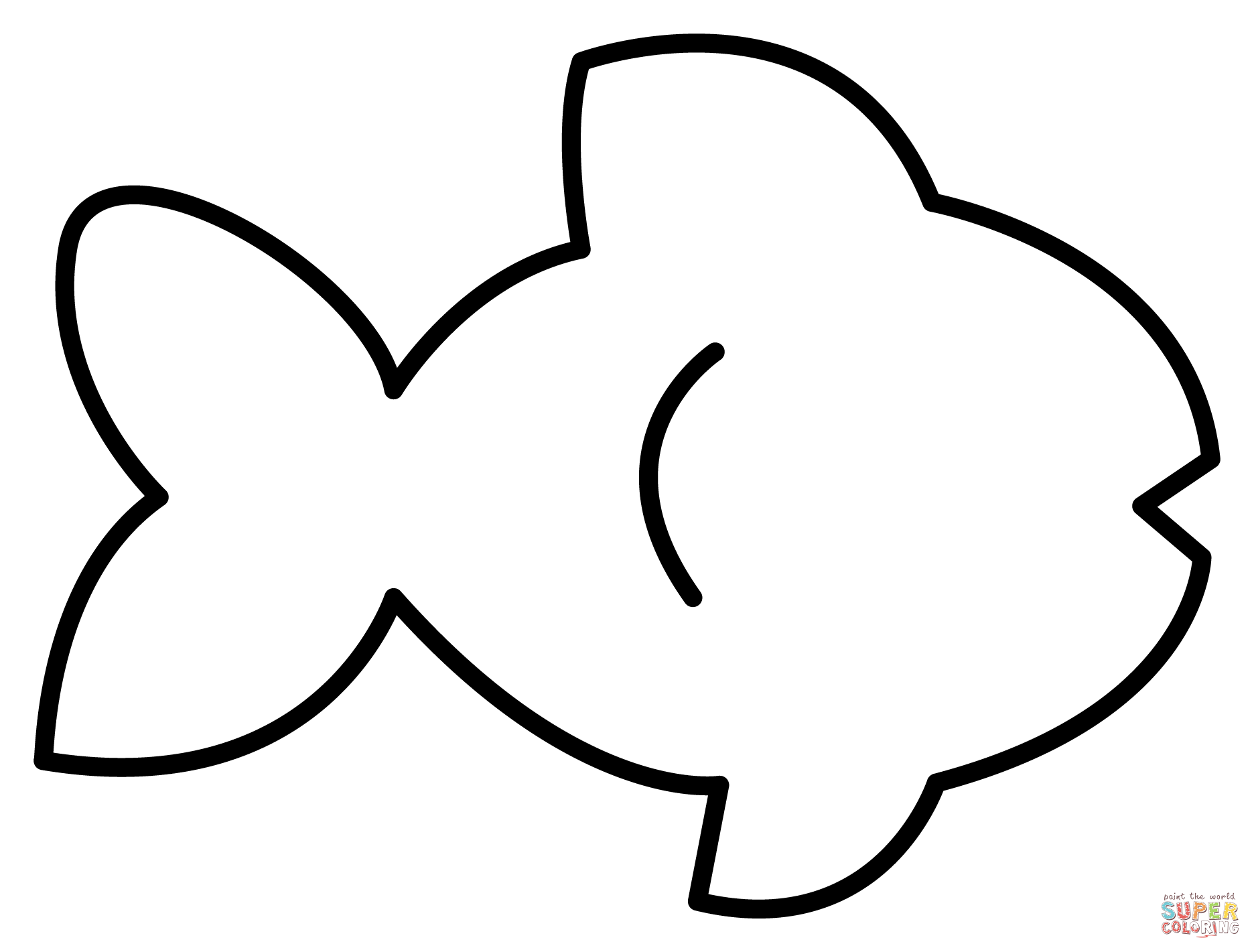 Fish emoji coloring page free printable coloring pages