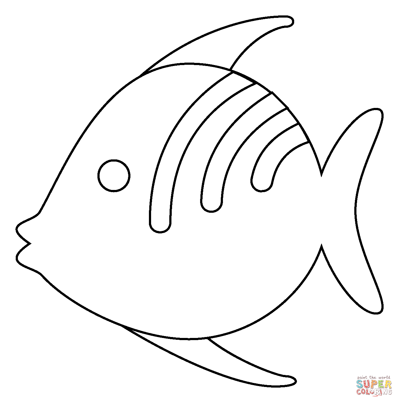 Tropical fish emoji coloring page free printable coloring pages