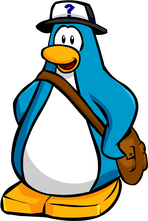 Home page light blue penguin ordinary