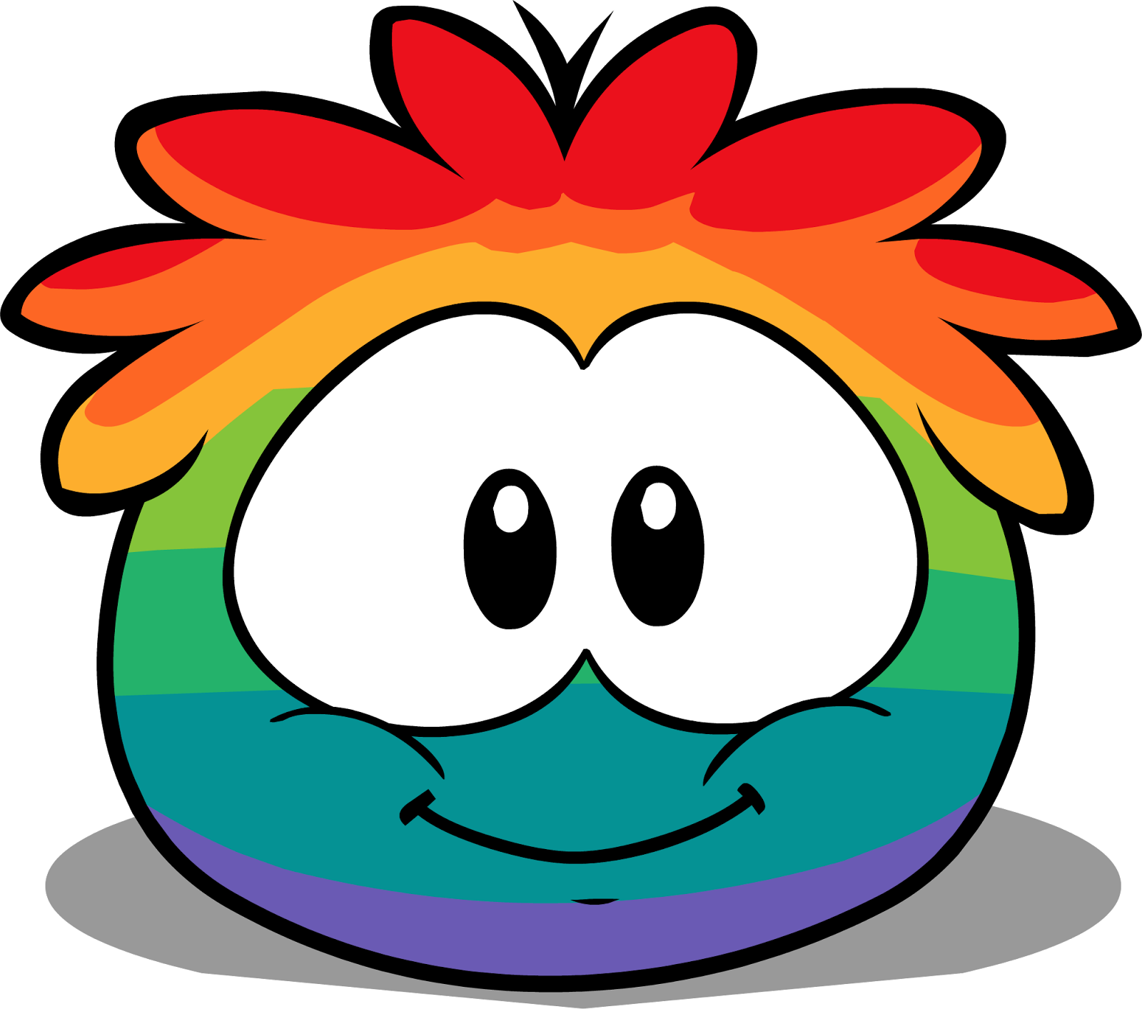 Review anything rate everything club penguin meet the rainbow puffle club penguin puffle club penguin penguins