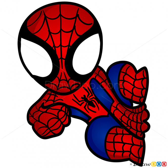 Imgphp ã o dibujar chibi hombre araãa bebe dibujo del hombre araãa