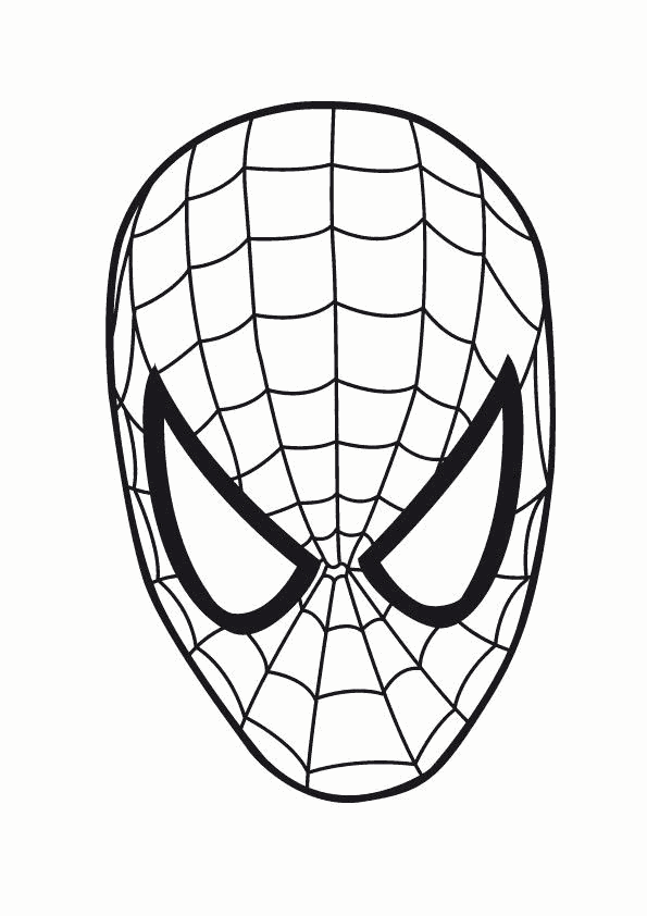 Dibujos de spiderman para imprimir dibujar el hombre araãa