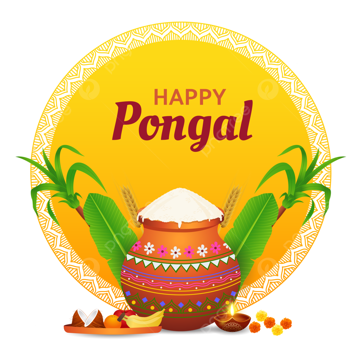 Pongal drawing png transparent images free download vector files