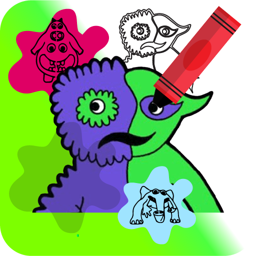 Garden of banban coloring