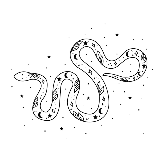Page snake coloring page pictures