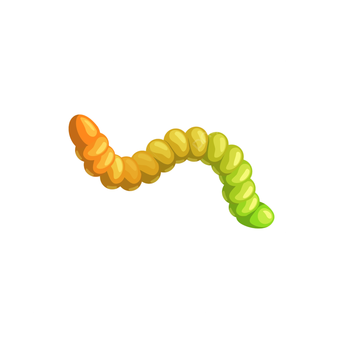 Marmelada gomosa verme de cor dos desenhos animados isolado deleite de halloween ou truque sobremesa doce ou azeda png doce cheio isolado imagem png e vetor para download gratuito