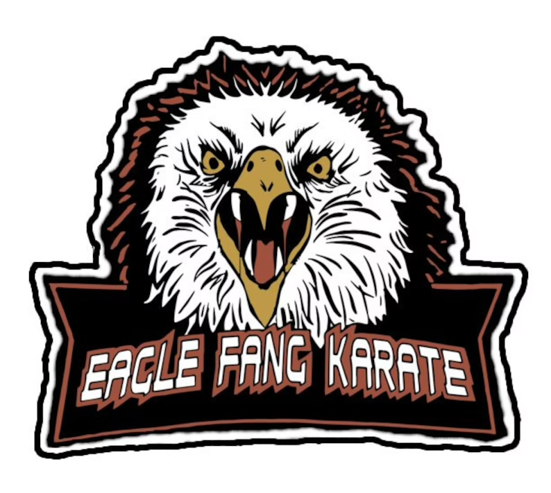 Cosplay costume fancy drs halloween cobra kai eagle fang