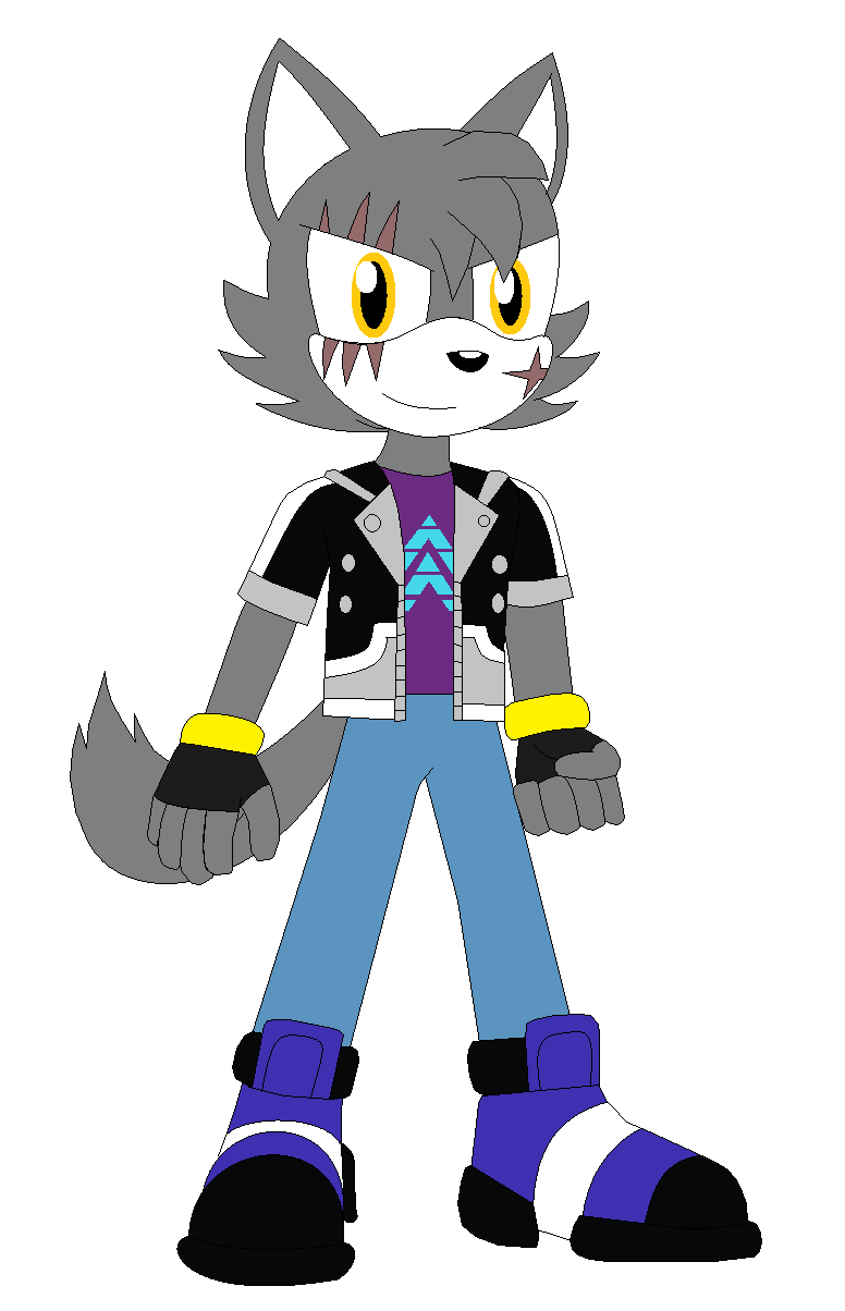 Sonic the hedgehog oc tristan the timberwolf