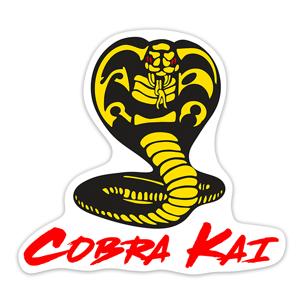 Sticker cobra kai logo