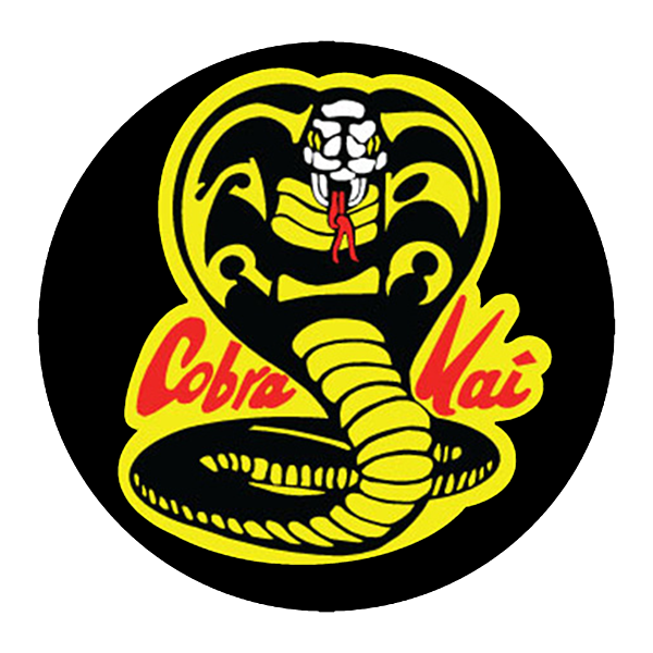 Cobra kai the karate kid greeting card by heny richo