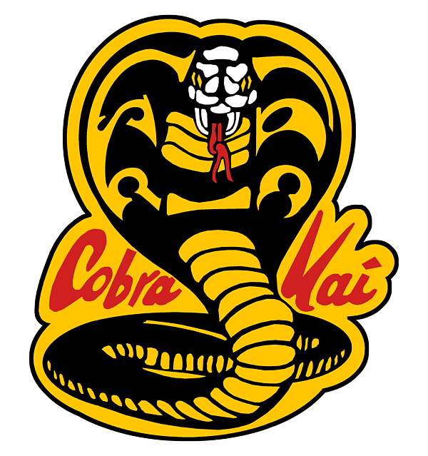 Cobra kai series beach towel by davie ukore