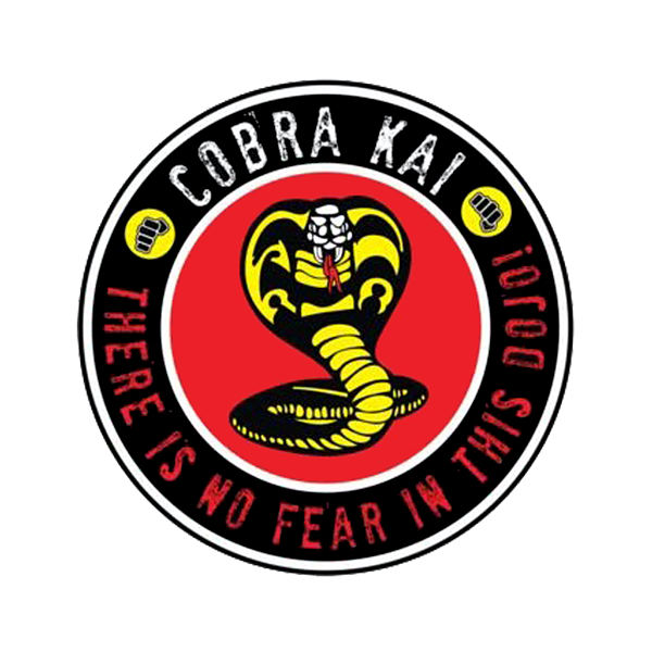 Strike cobra kai greeting card by nigom paul