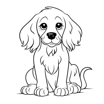 Cocker spaniel drawing png transparent images free download vector files