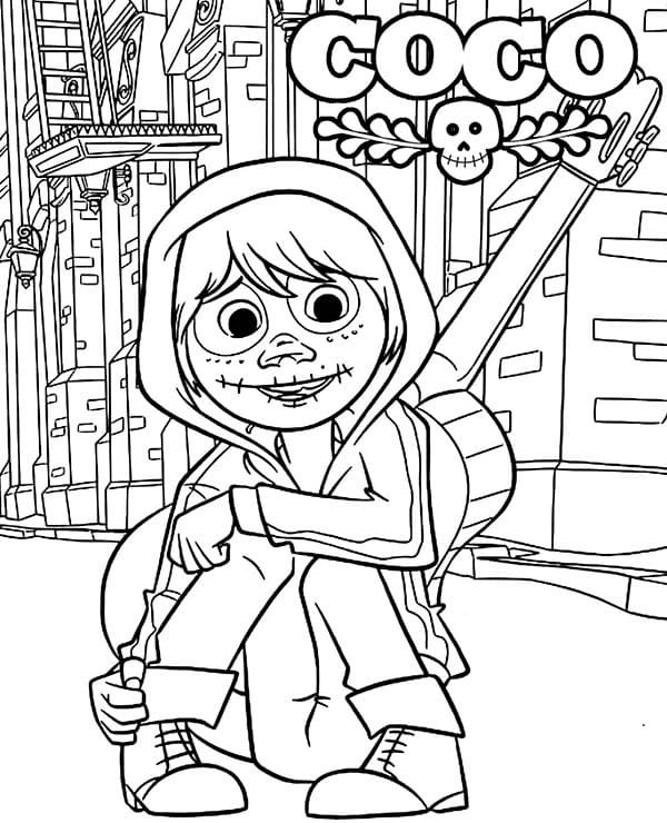 Coco coloring pages by coloringpageswk on