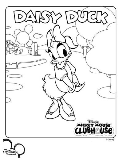 Mickey mouse coloring pages