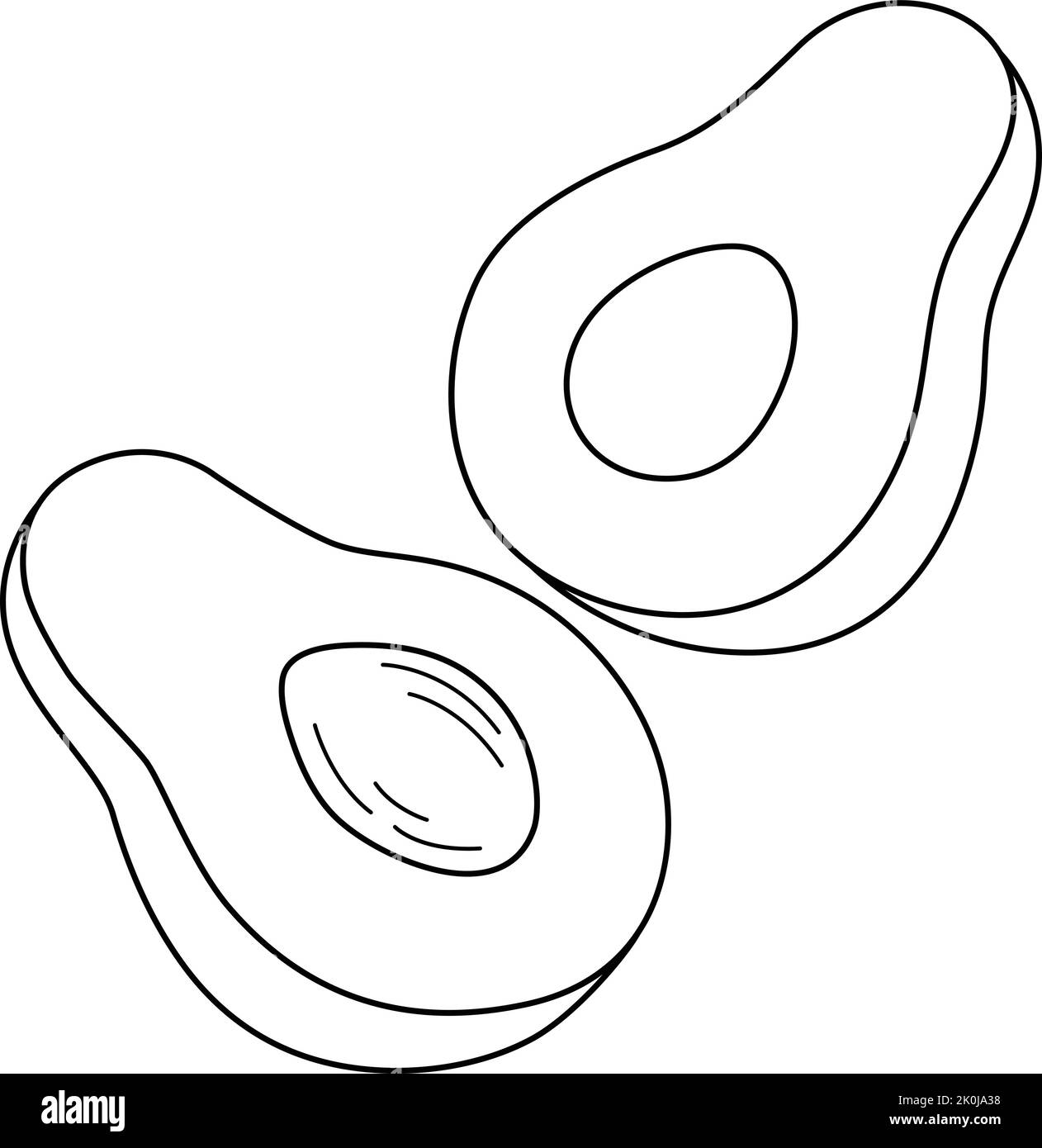 Coloring book fruit hi