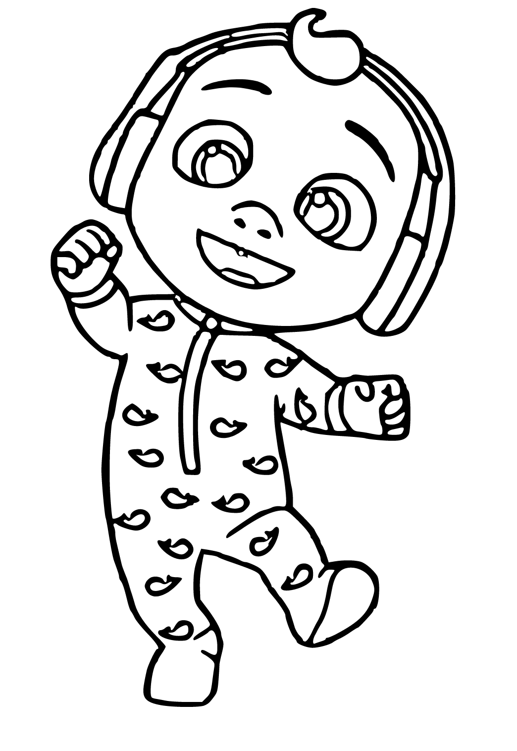 Free printable coelon music coloring page sheet and picture for adults and kids girls and boys