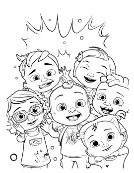 Coelon coloring pages by coloring book hkm tpt