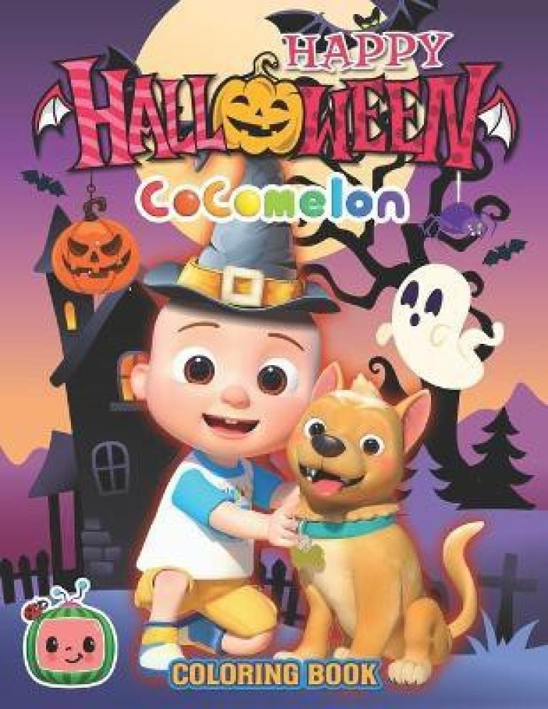 Coelon halloween coloring book buy coelon halloween coloring book by coe at low price in india