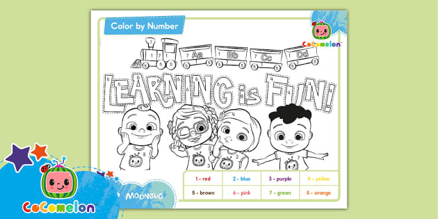 Free melon lour by number activity teacher made
