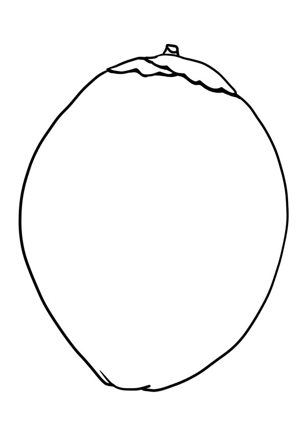 Coloring pages printable coconut coloring page pdf