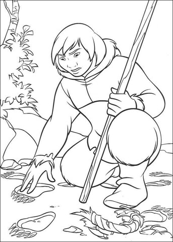 Brother bear coloring pages free coloring pages