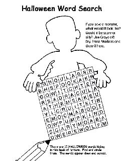 Word games free coloring pages