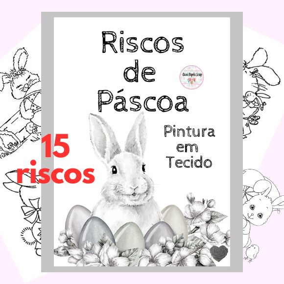 Desenhos de coelhinho de pãscoa desenhos para pintar
