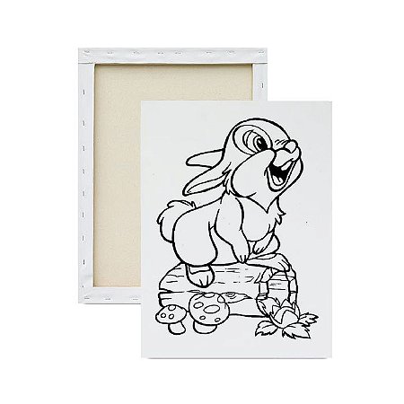 Tela para pintura infantil