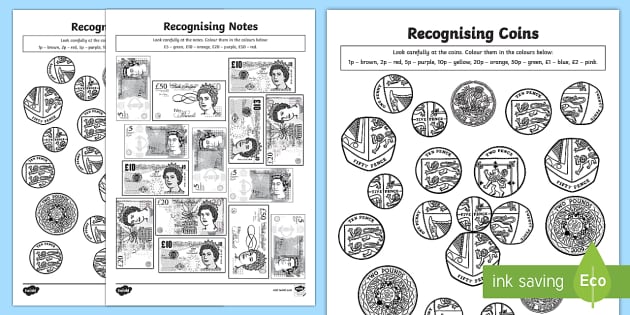 Regnising ins and notes louring pages teacher made