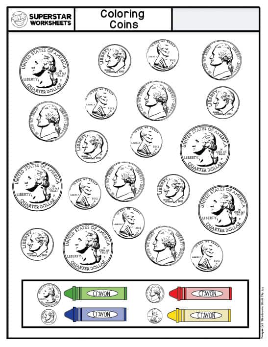 Money worksheets