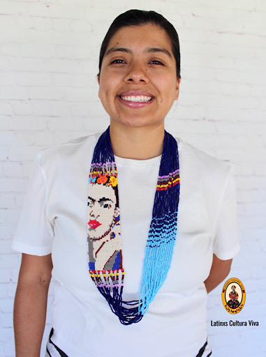 Collar de chaquiras de frida kahlo