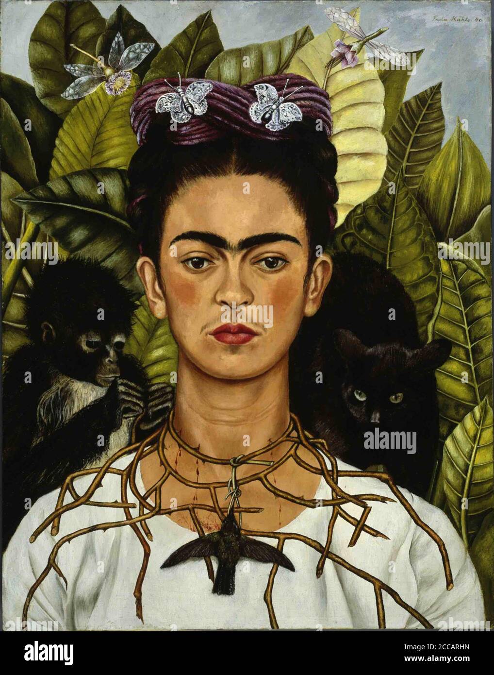 Frida kahlo painting portrait hi