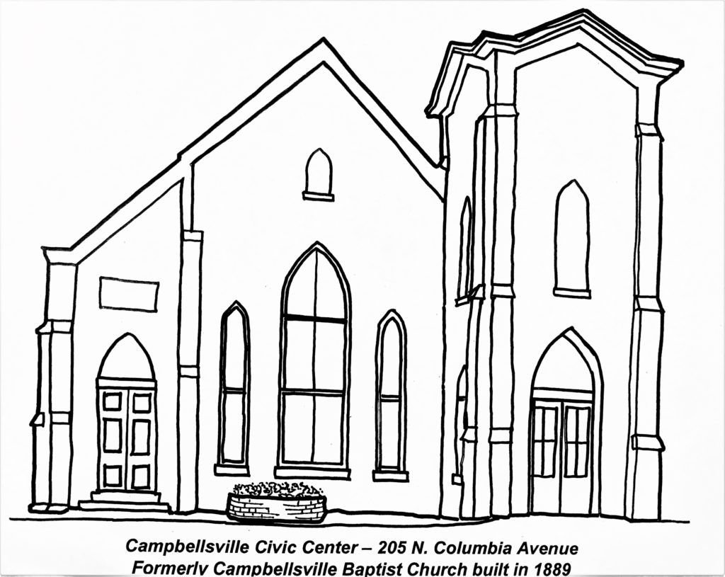 Âkids color campbellsvilleâ coloring pages available online â campbellsville main street